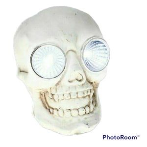 💀 LED SOLAR SKULL FIGURINE 💀